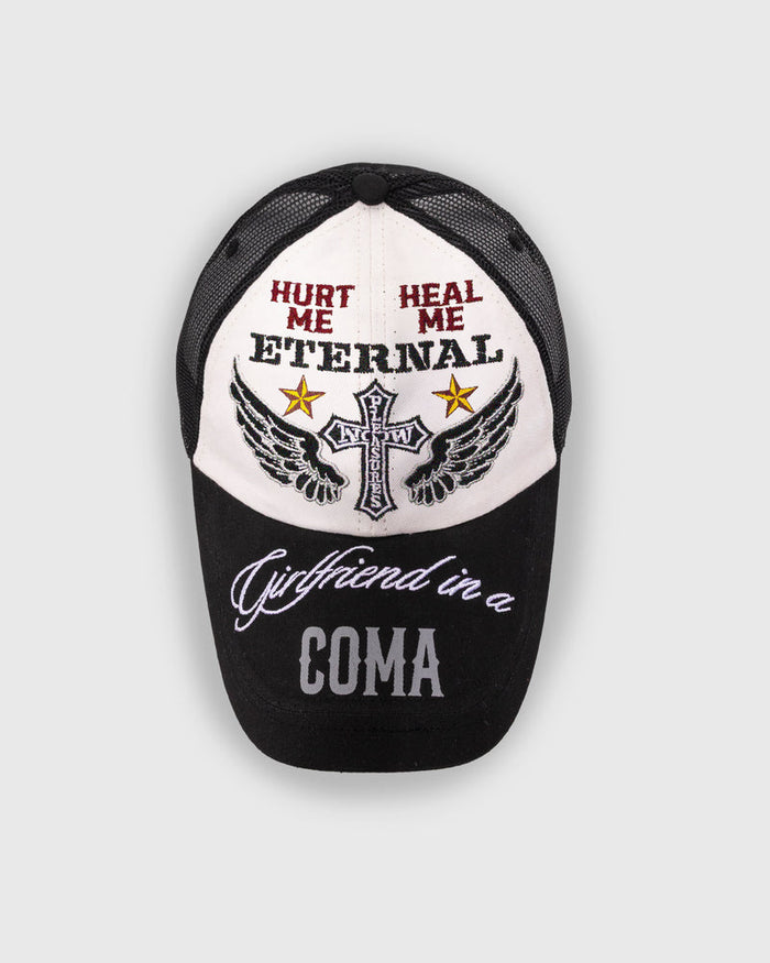 Coma Mesh Cap - Black