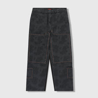 Cowhide Double Knee - Black