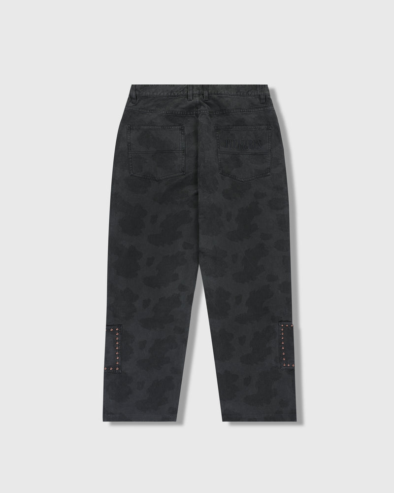 Cowhide Double Knee - Black