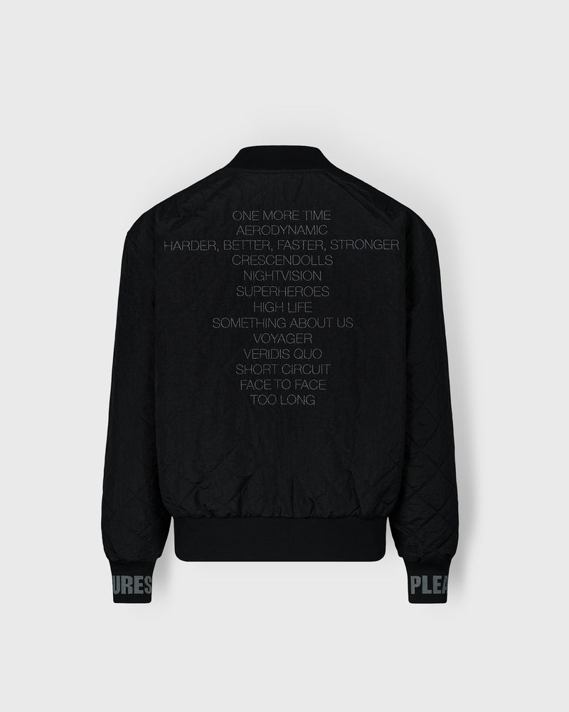 Daft Punk Daft Club Reversible Bomber - Black