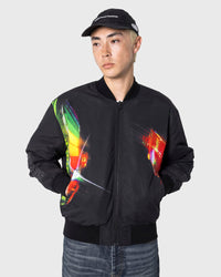 Daft Punk Daft Club Reversible Bomber - Black