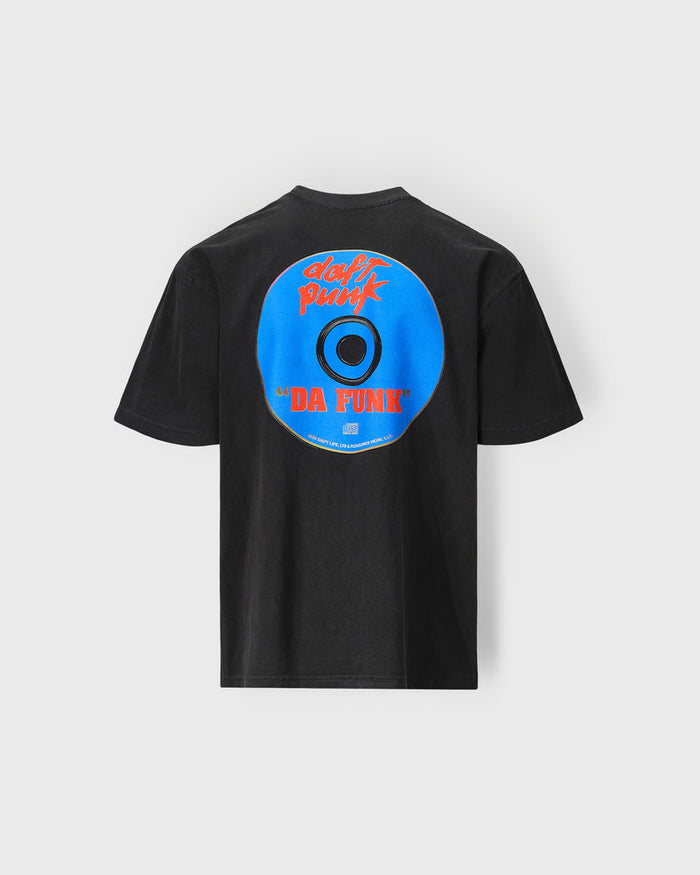 Daft Punk Da Funk Tee - Faded Black
