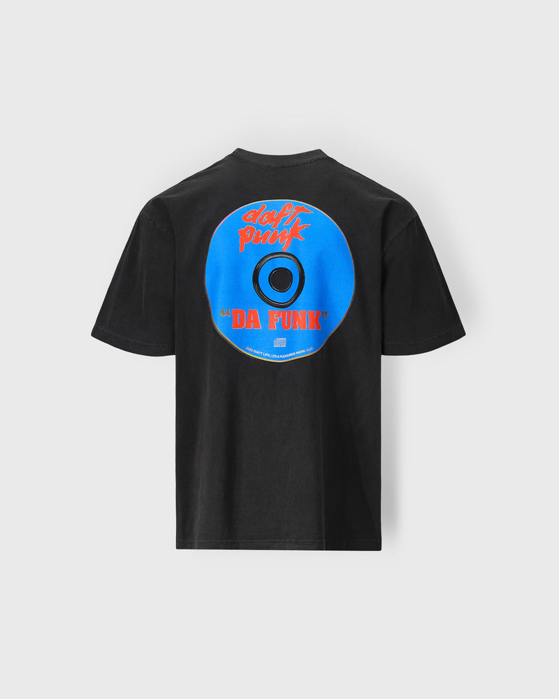 Daft Punk Da Funk Tee - Faded Black