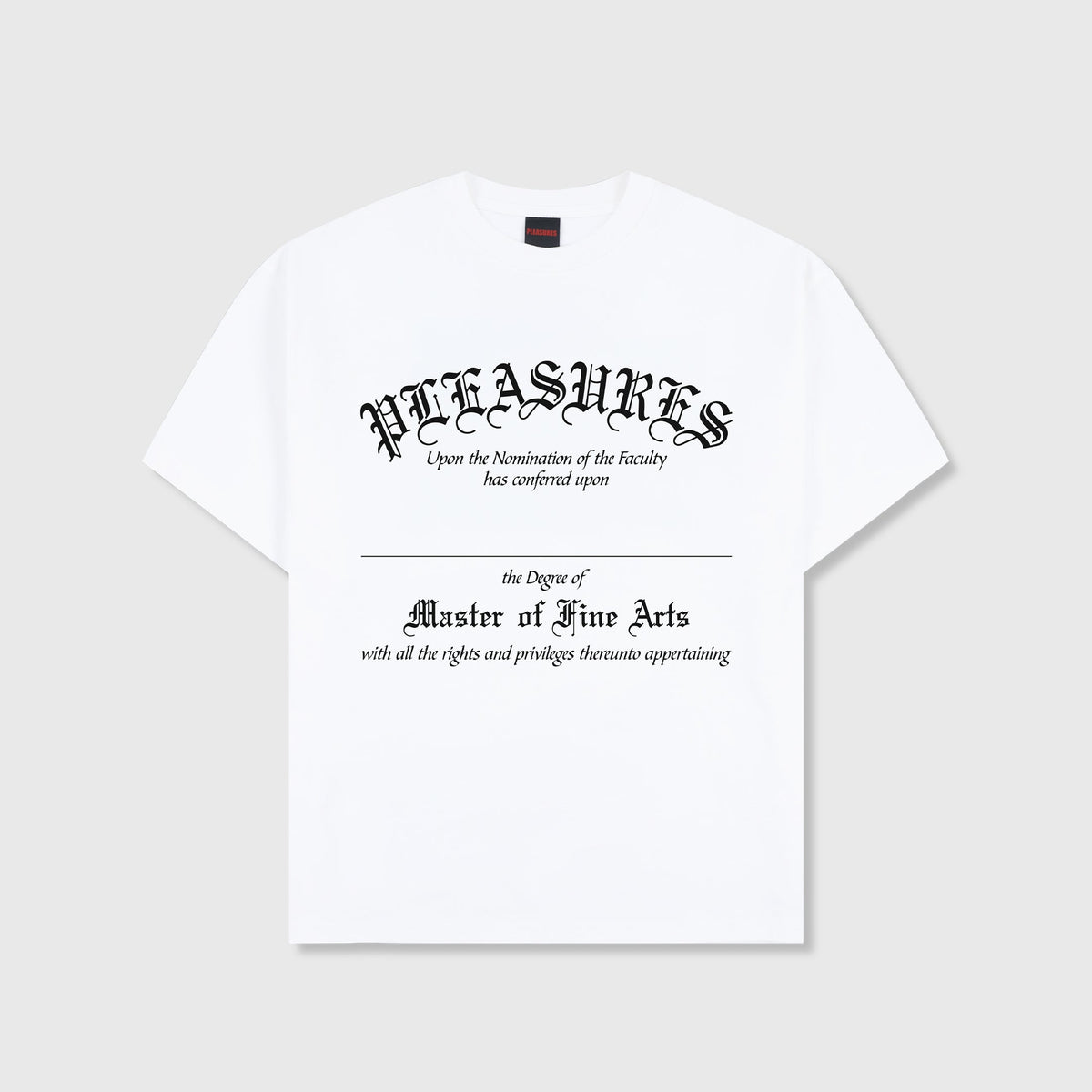 Degree Tee - White