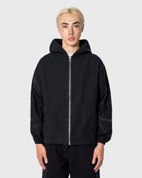 Daft Punk Digital Zip Poncho Hoodie - Black