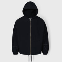 Daft Punk Digital Zip Poncho Hoodie - Black