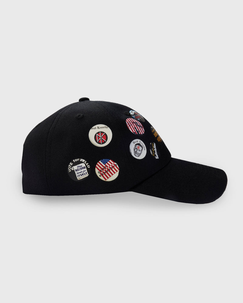 Buttons Cap - Black