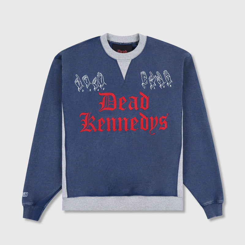 Deaf Club Crewneck - Navy