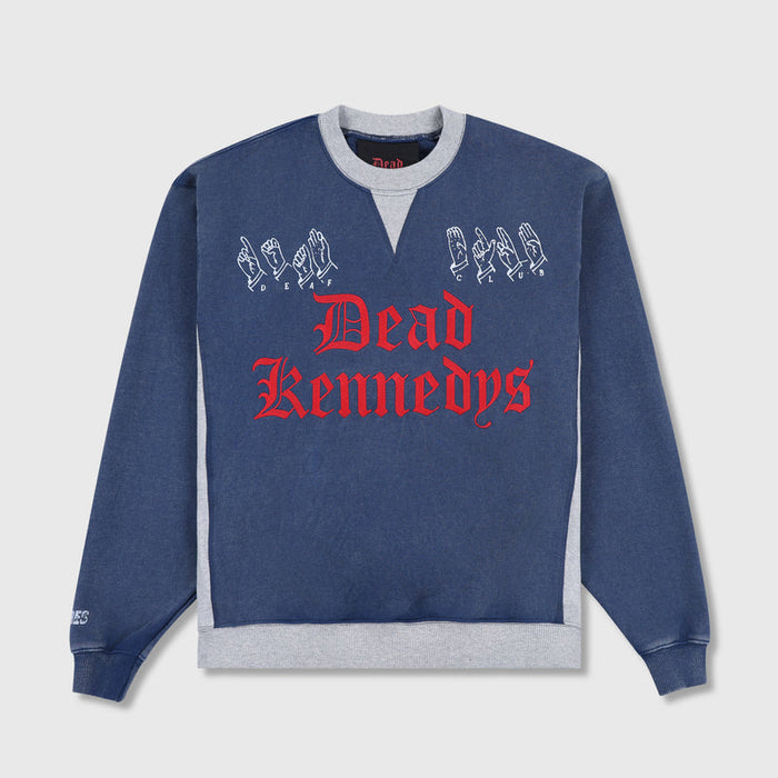 Deaf Club Crewneck - Navy