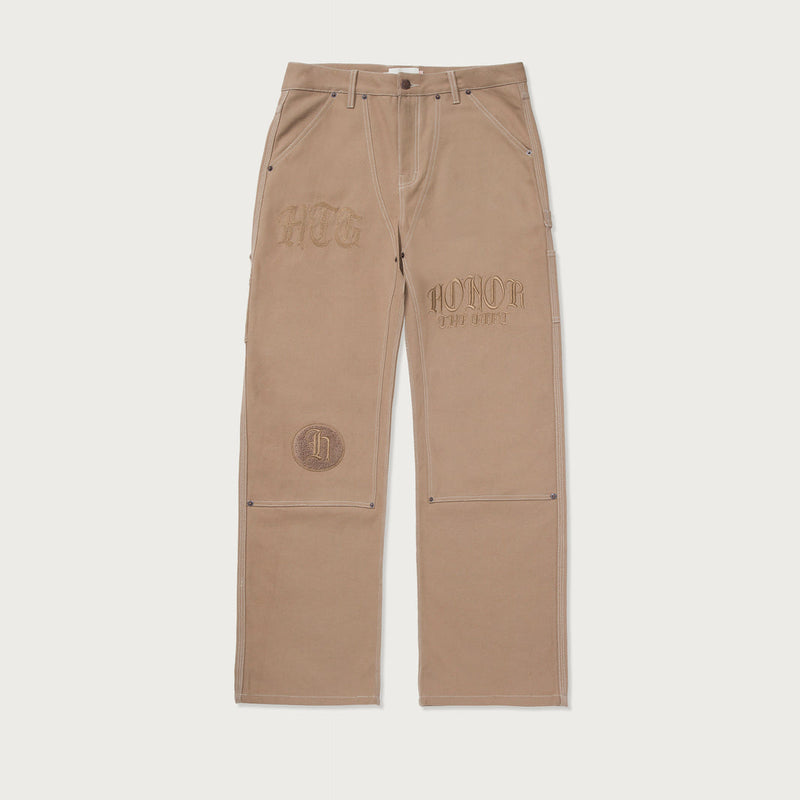 Script Carpenter Pant - Light Brown