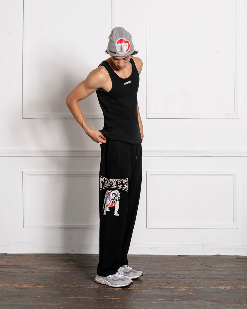 Bulldog Cotton Pants - Black
