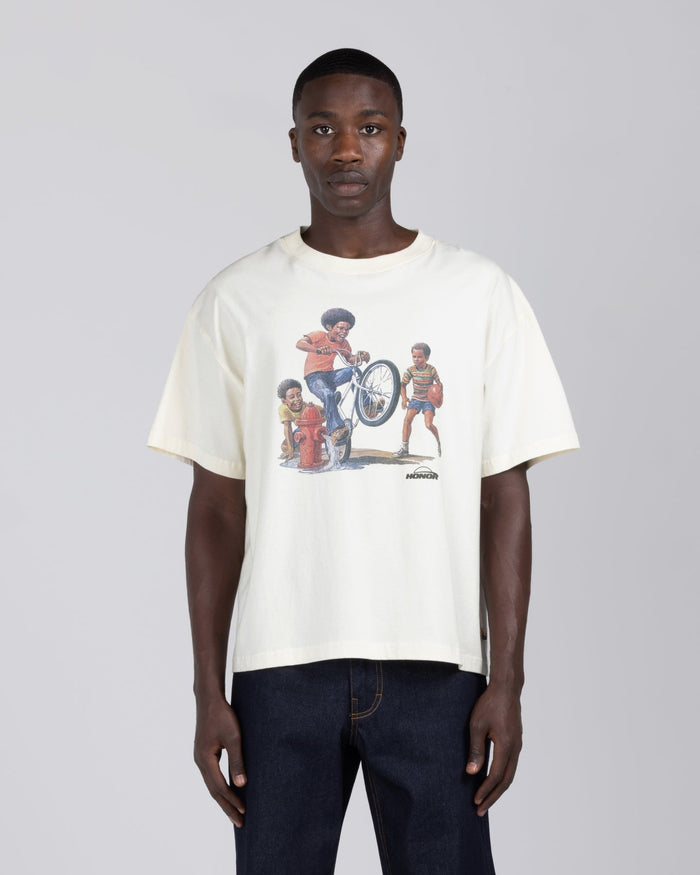 Life Outside Tee - Cream