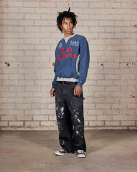 Deaf Club Crewneck - Navy