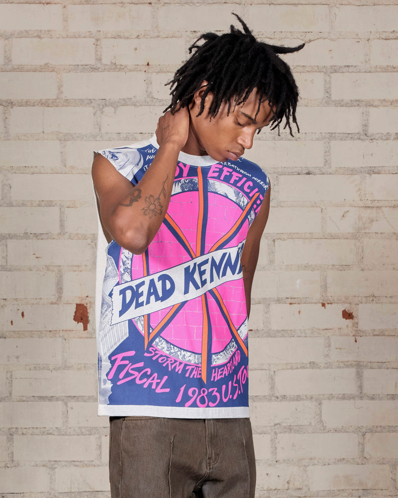 Destroy Cut Off Tee - Grey