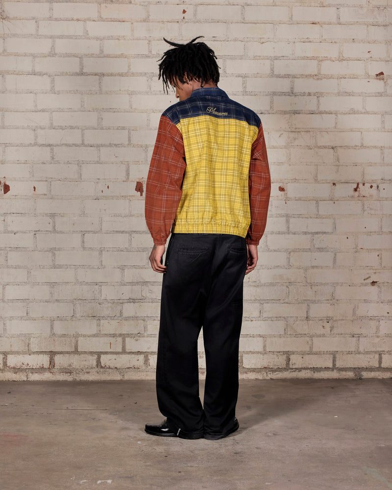 Script Woven Polo - Navy