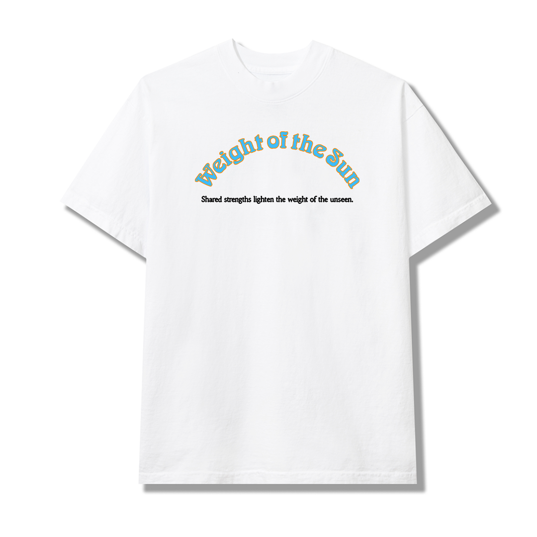 Weight of the Sun Tee - White