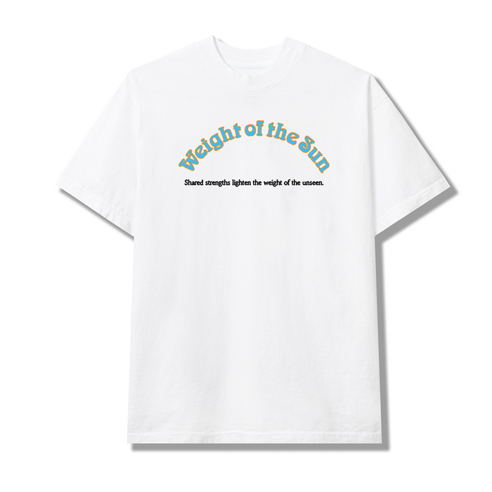 Weight of the Sun Tee - White