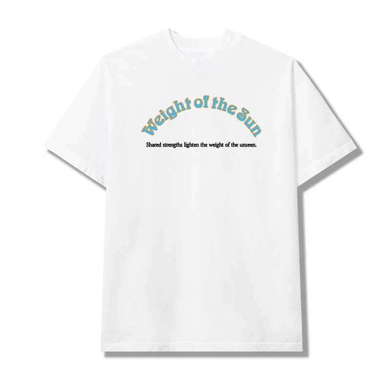 Weight of the Sun Tee - White