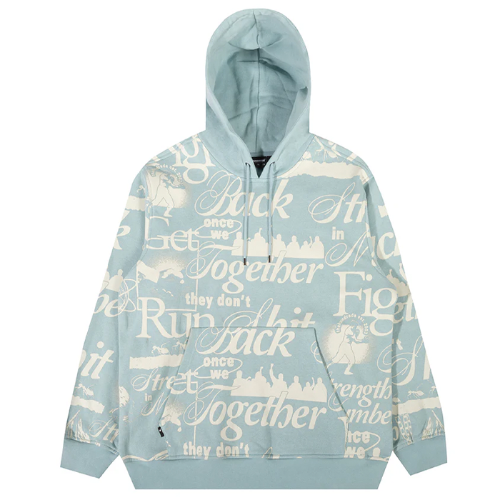 Fight Back Pullover - Light Blue