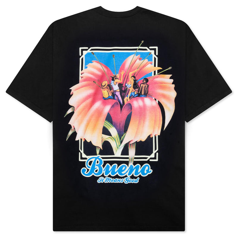 Flor De Samba Tee - Black