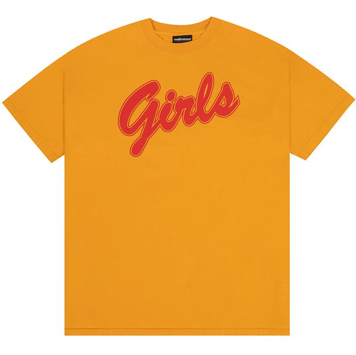 Girls Baseball Tee - Gold