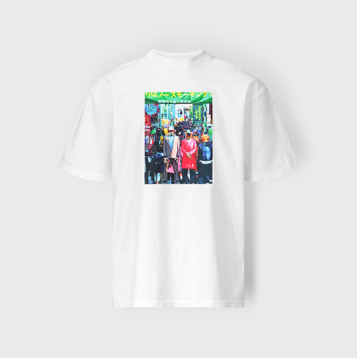 Daft Punk Harajuku Tee - White