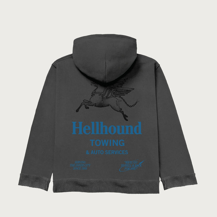 Hellhound Towing Hoodie - Black