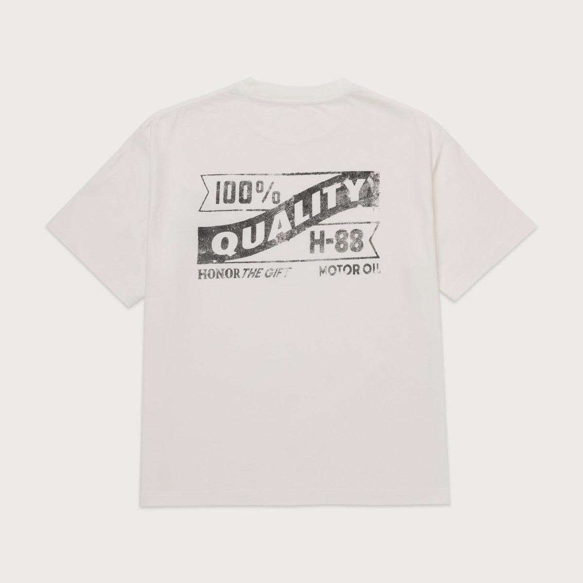 Vintage Oil Tee - White