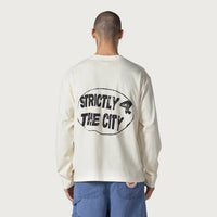 Honor Wings LS Tee - Bone