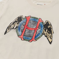 Honor Wings LS Tee - Bone