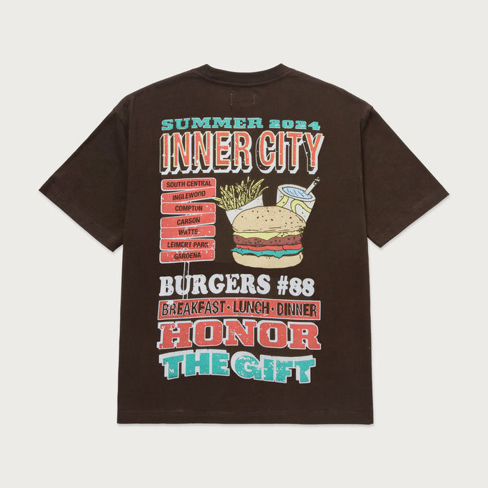 Burgers Tee - Black