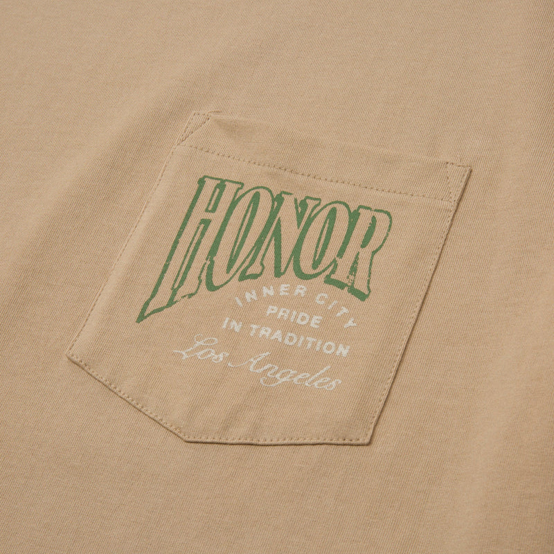 Cigar Label Tee - Tan