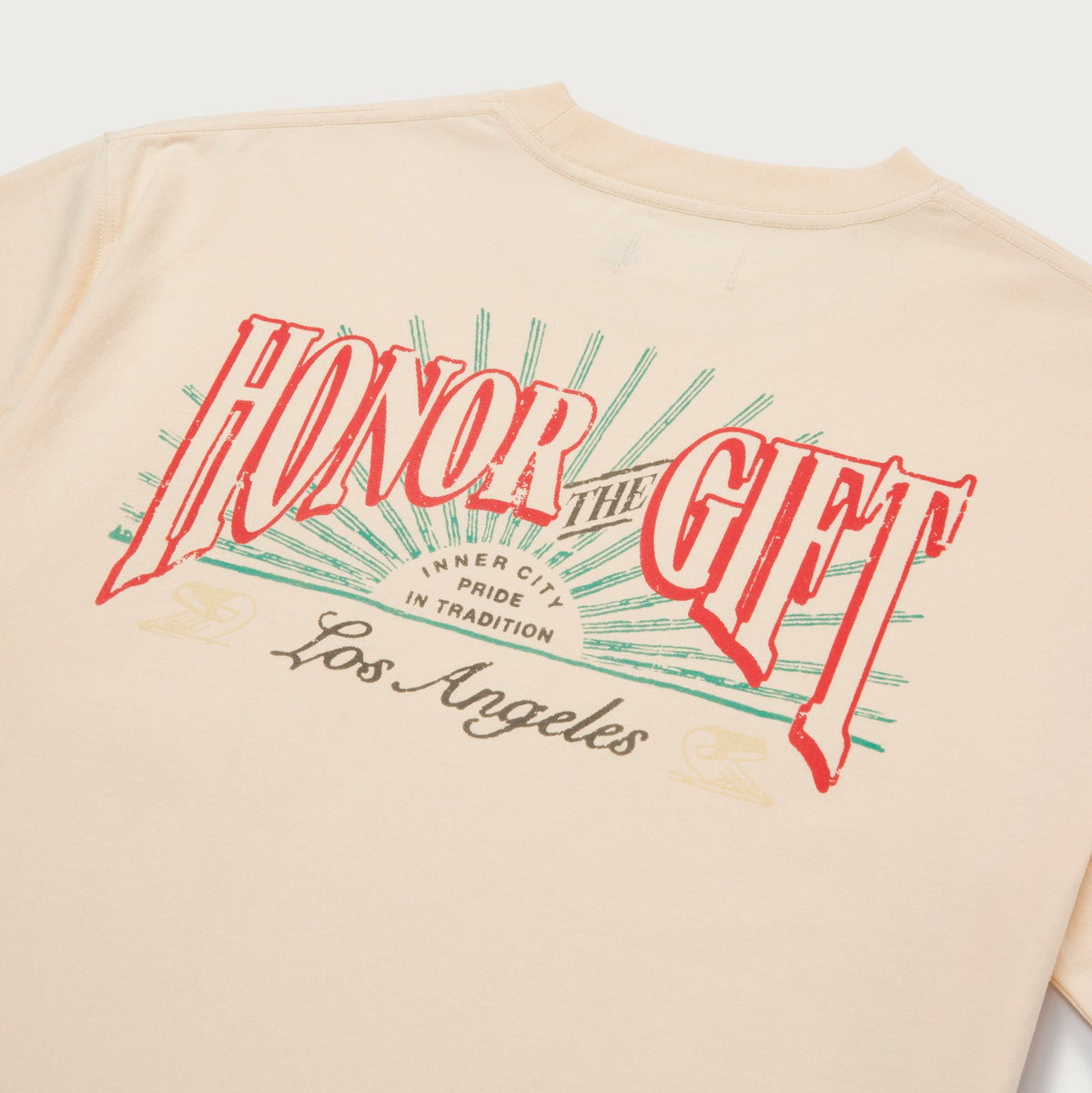 Cigar Label Tee - Bone