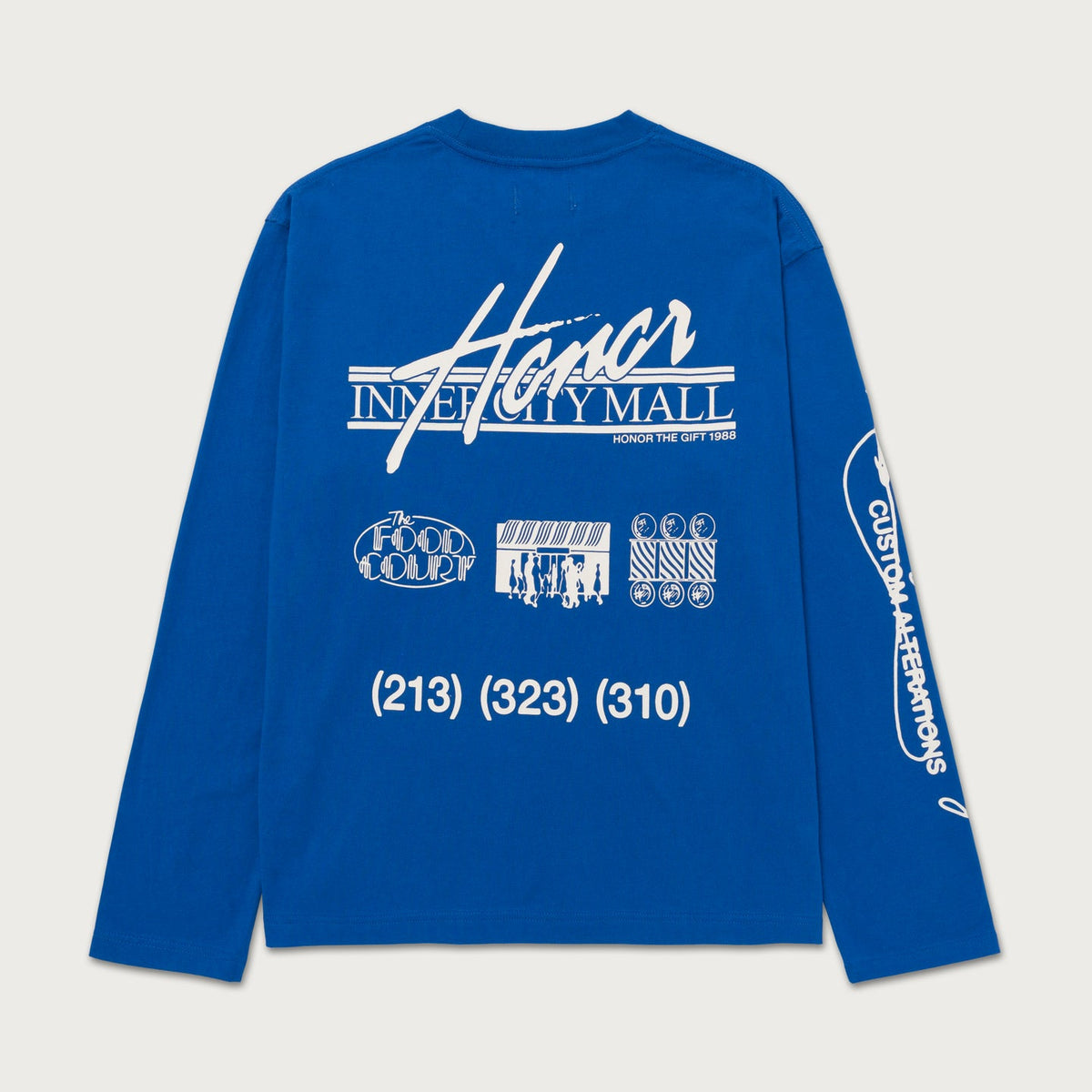 Malls LS Tee - Blue