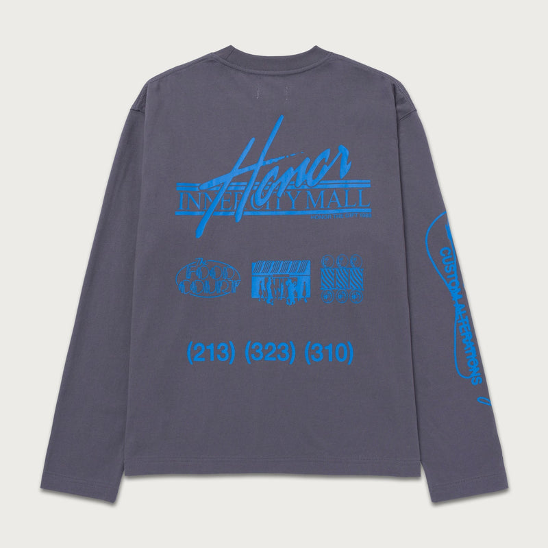 Malls LS Tee - Grey