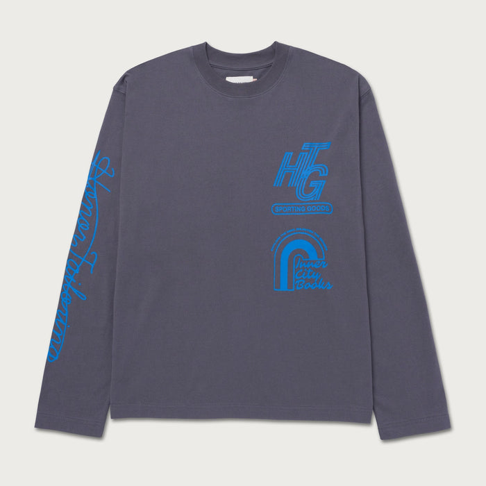 Malls LS Tee - Grey