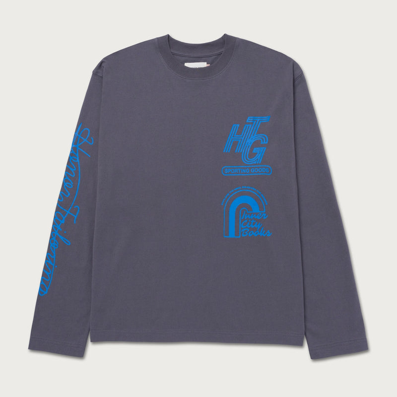 Malls LS Tee - Grey