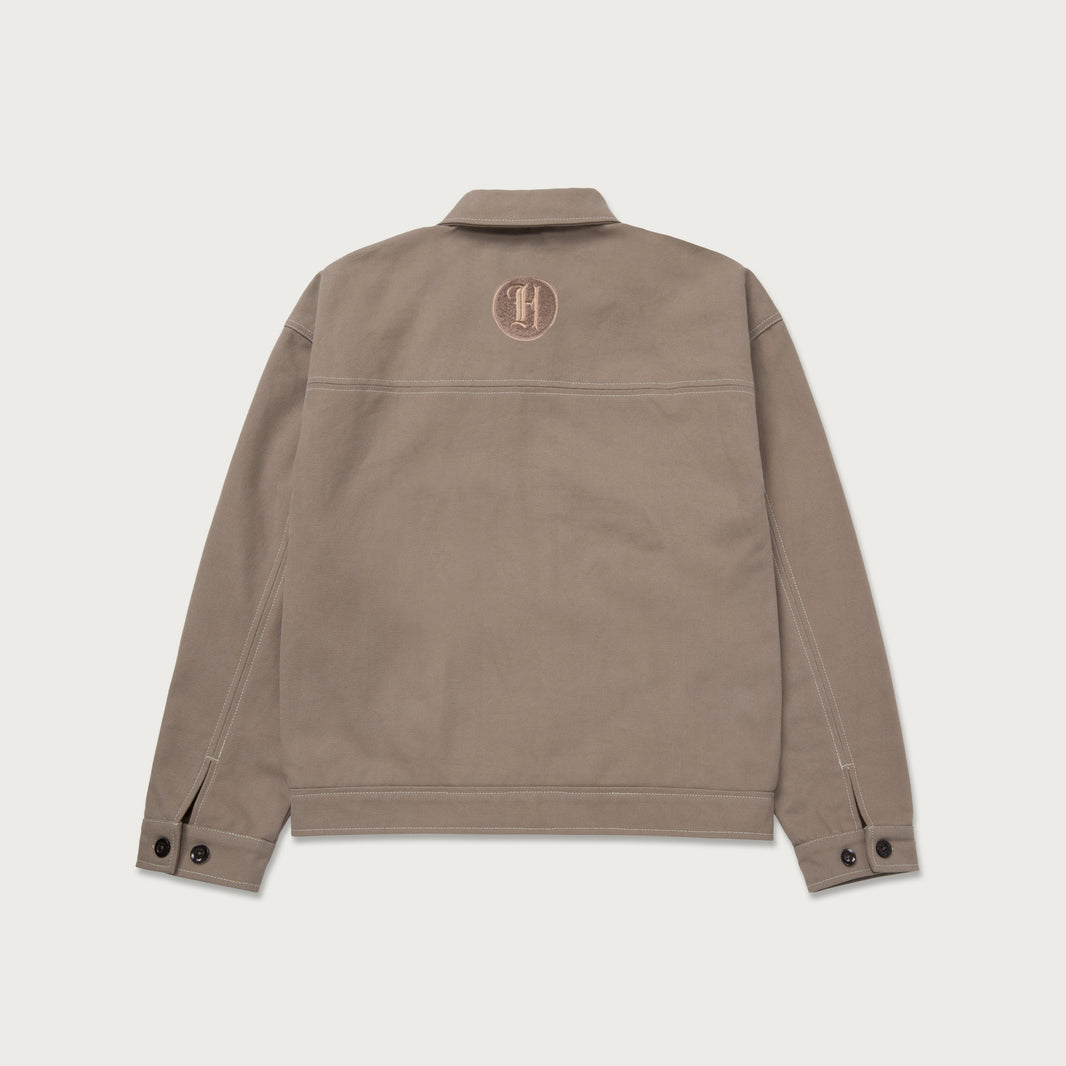 Script Carpenter Jacket - Light Brown