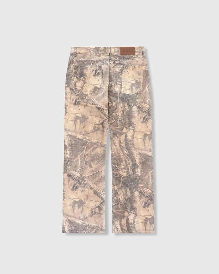 Hendrix Flare Jeans - Brown Tree