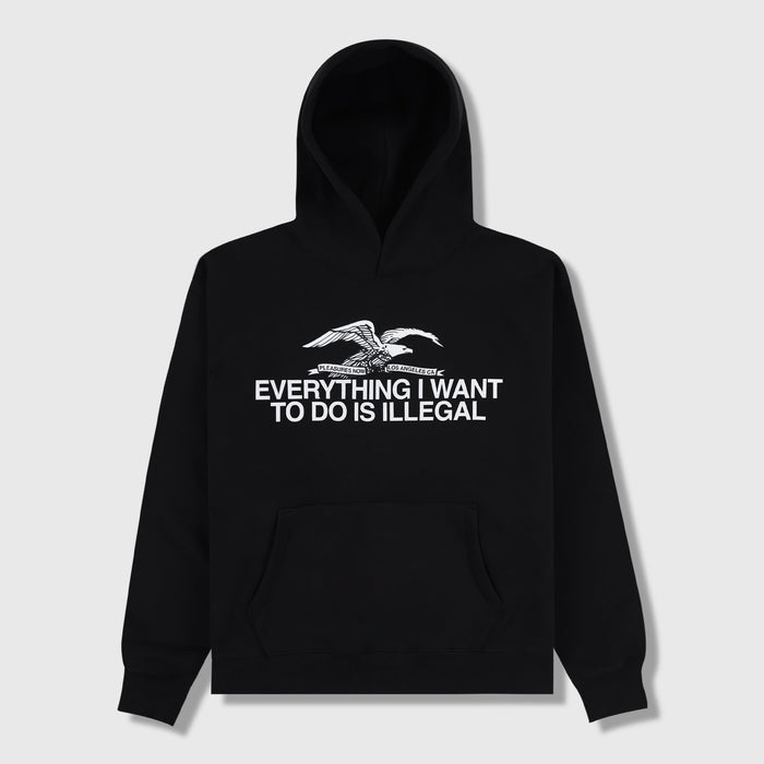 Illegal Hoodie - Black