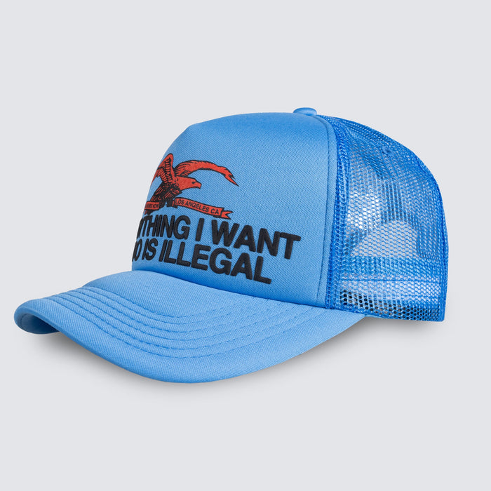 Illegal Trucker - Blue