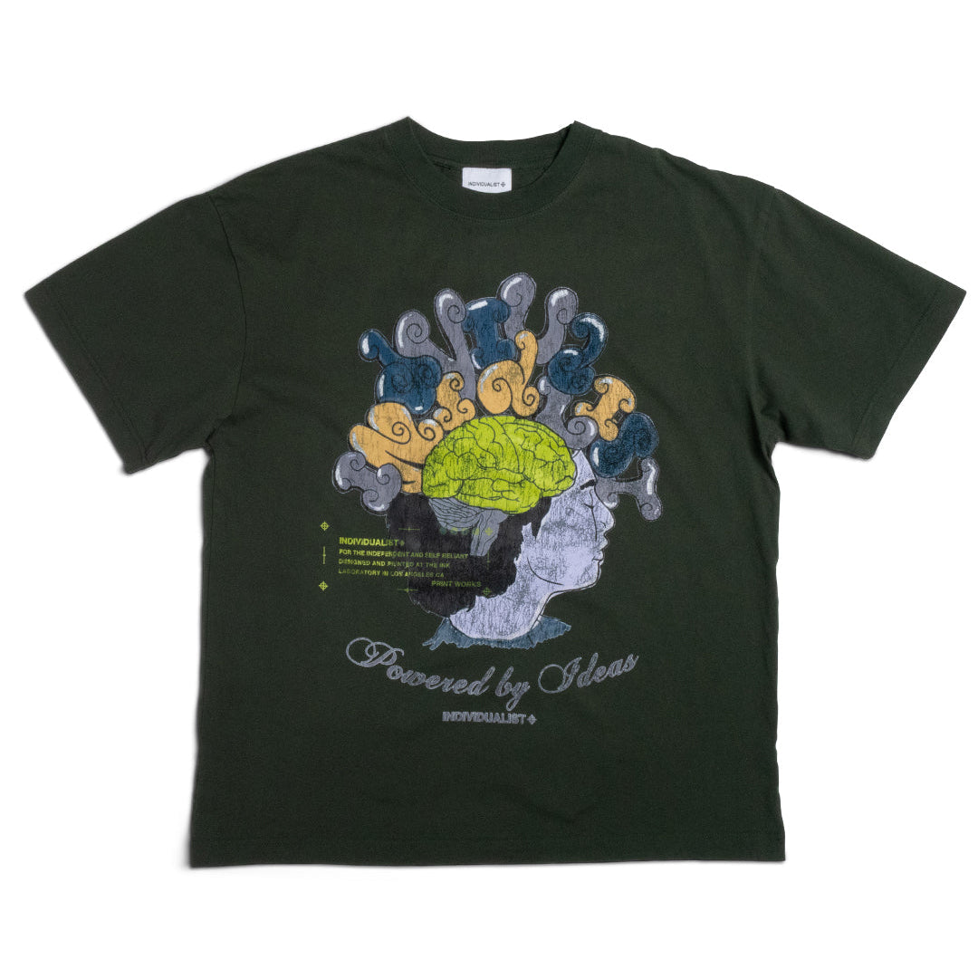 Brain Tee - Green