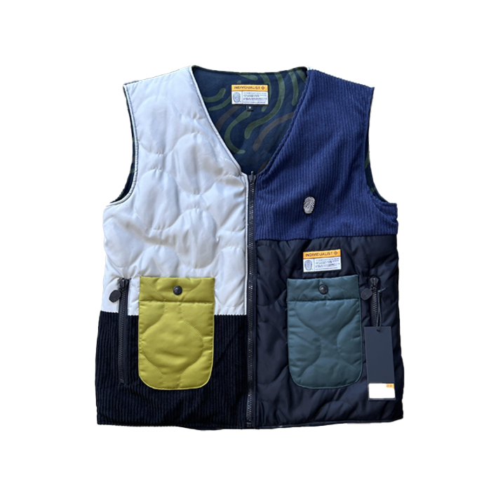 Camo Reverse Vest - Multi