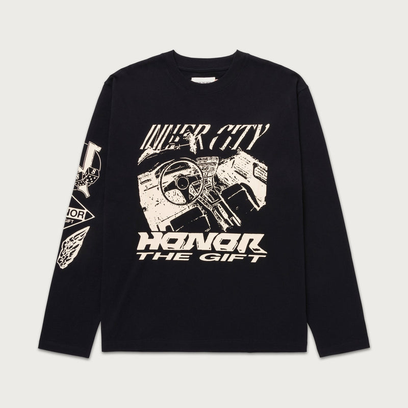 Driving LS Tee - Black