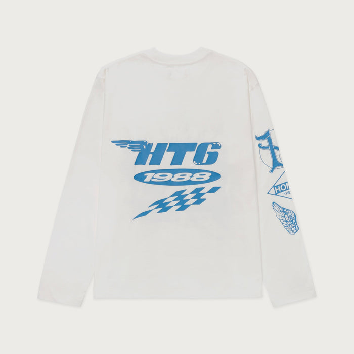 Driving LS Tee - White