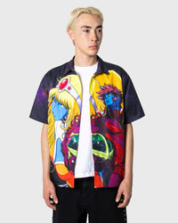Daft Punk Interstella Button Up - Mutli