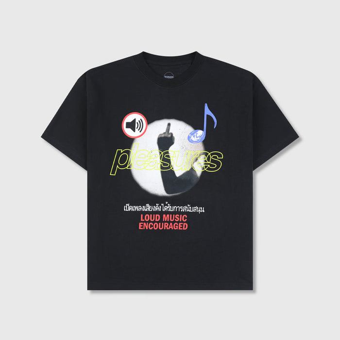Loud Music Tee - Black