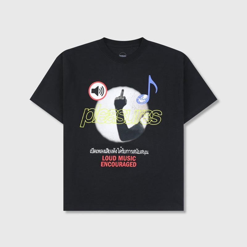 Loud Music Tee - Black