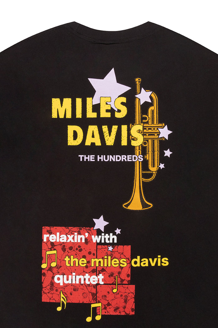 Miles Davis Tee - Black