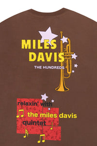 Miles Davis Tee - Brown